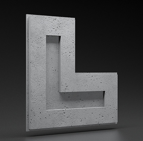 Panel 3D Zicaro Axial Gray Rock